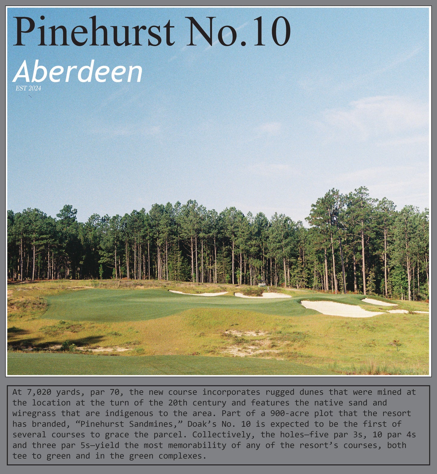 Pinehurst No.10 T-Shirt